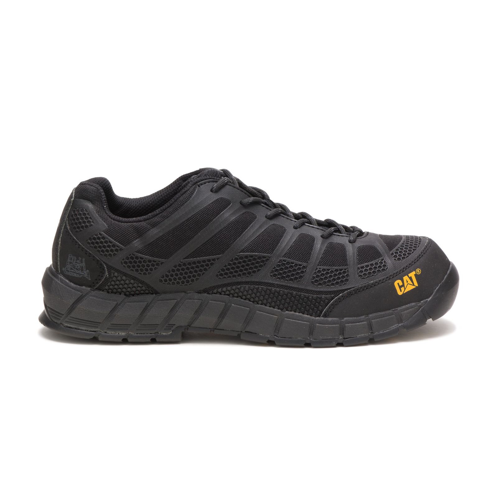 Caterpillar Sneakers UAE Online - Caterpillar Streamline Composite Toe Mens - Black KSTCYX835